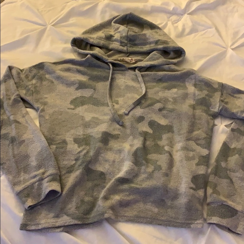 Small Camo Hoodie